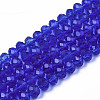 Glass Beads Strands EGLA-A034-T1mm-D31-1