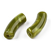 Opaque Two Tone Color Acrylic Beads MACR-ZX023-01A-3