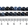 Natural Dumortierite Beads Strands G-G167-A06-6MM-5