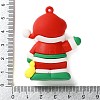 Christmas Theme PVC Plastic Pendants FIND-I059-01G-3