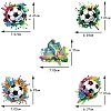 DIY Diamond Painting Football Keychain Kit PW-WG39BEF-01-3