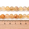 Natural Yellow Fluorite Beads Strands G-K340-A03-02A-7