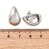 Rack Plating Brass Teardrop Stud Earrings LS-EJWE-Q766-03P-2