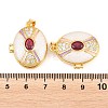 Brass Locket Pendants KK-D232-12G-03A-3