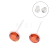 Hypoallergenic Bioceramics Zirconia Ceramic Stud Earrings EJEW-C111-05B-1