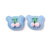 Transparent & Opaque Resin Cabochons RESI-G041-A03-2