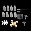 8Pcs Glass Dropper Bottles MRMJ-XCP0001-73-1