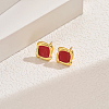 Alloy Square Stud Earrings ON5879-2-1