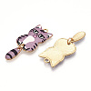 Alloy Enamel Pendants FIND-Q102-12D-2