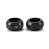 Frosted 201 Stainless Steel European Beads LS-STAS-B020-13EB-3