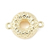 Brass Textured Connector Charms LS-KK-M326-12G-1