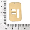 304 Stainless Steel Pendants STAS-D200-01F-G-3