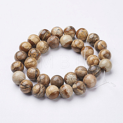 Natural Gemstone Beads Strands GSR12mmC016-1