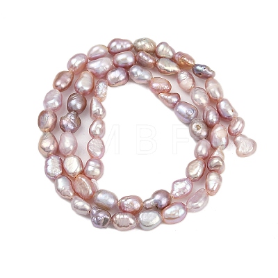 Natural Cultured Freshwater Pearl Beads Strands PEAR-P064-20G-01B-1