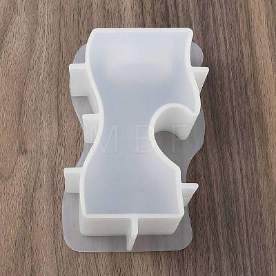 S Shape DIY Silicone Candle Molds SIL-F019-02B-1