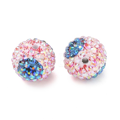 Spooky Printed Transparent Acrylic Beads AC-CBA4D01-01C-1