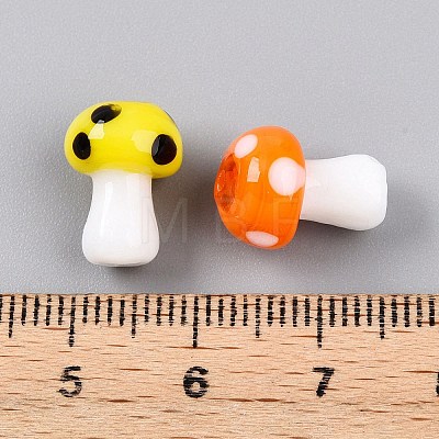 Handmade Lampwork Beads Strands LAMP-E015-03L-1