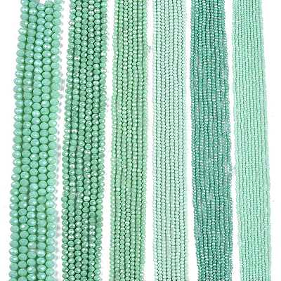 Electroplate Glass Beads Strands LS-EGLA-A044-P3mm-A14-1