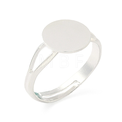 Adjustable Brass Pad Ring Setting KK-K414-05A-S-1