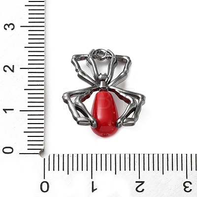 Gothic Alloy & Resin Pendants FIND-G118-06B-01-1