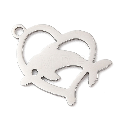 201 Stainless Steel Charms STAS-Q341-14P-1