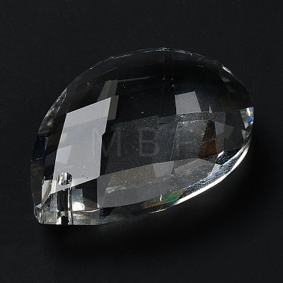 Transparent Glass Pendants GLAA-R223-03A-1