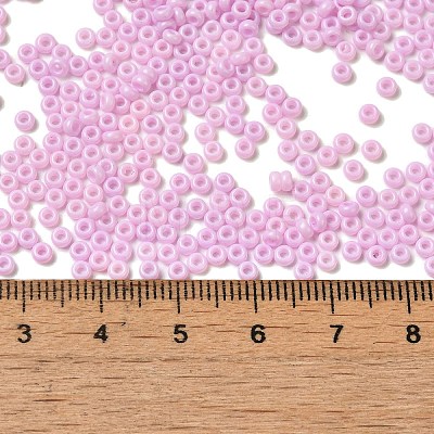 Baking Paint Glass Seed Beads SEED-P006-03A-11-1