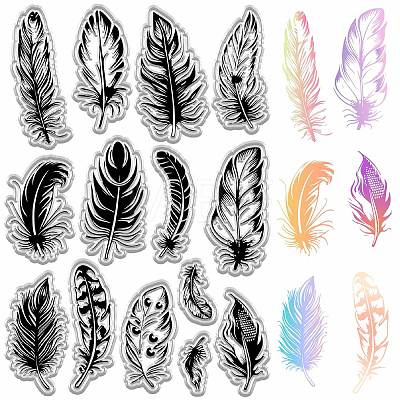 Plastic Stamps DIY-WH20018-0173-1
