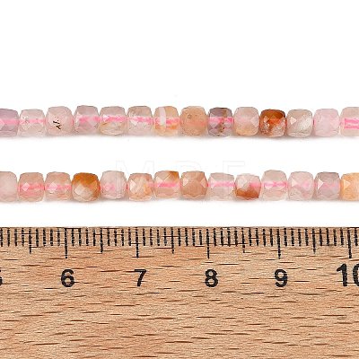 Natural Cherry Blossom Agate Beads Strands G-D103-C02-1