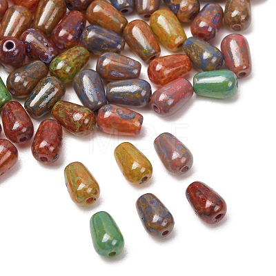 Handmade Lampwork Beads LA-CBAD2DB-02B-1