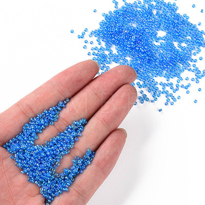 12/0 Grade A Round Glass Seed Beads SEED-Q010-F545-1