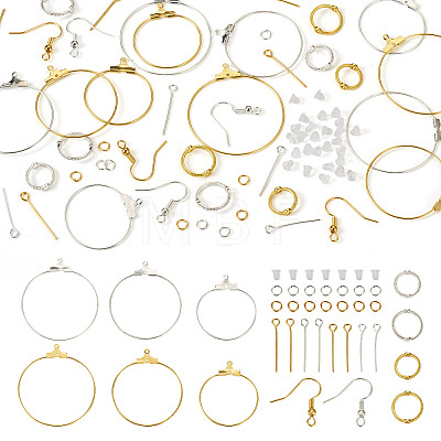 DIY Earring Making Finding Kit DIY-TA0005-03-1