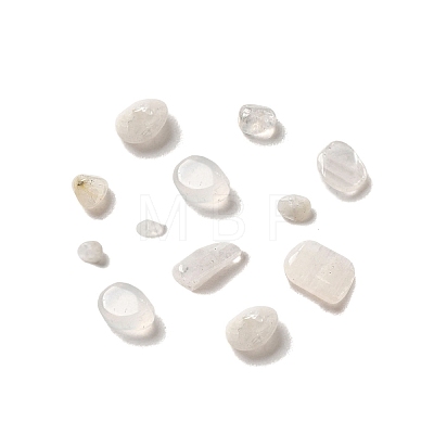 Natural White Moonstone Beads G-O103-32-1