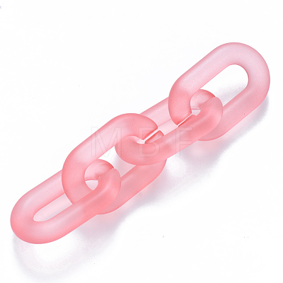 Transparent Acrylic Linking Rings X-OACR-S036-006A-K03-1