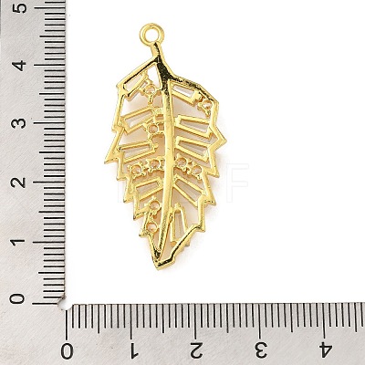 Brass Micro Pave Cubic Zirconia Pendants KK-C072-28A-G-1