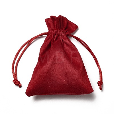 Velvet Cloth Drawstring Bags TP-G001-01C-01-1
