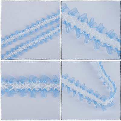 Gorgecraft 10Yard Polyester Lace Trims SRIB-GF0001-29-1