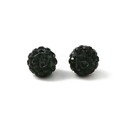 Pave Disco Ball Beads RB-H258-8MM-205-1