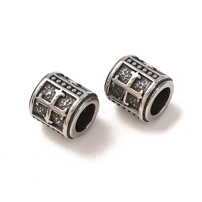 316 Surgical Stainless Steel European Beads SA-CBA7555-01AS-05-1
