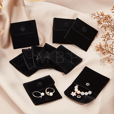 Beebeecraft Square Velvet Jewelry Bags TP-BBC0001-01B-01-1