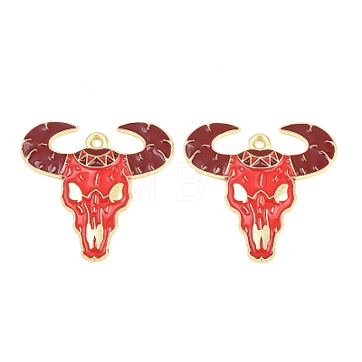 West Cowboy Theme Alloy Enamel Pendants LS-ENAM-L056-01B-03-1