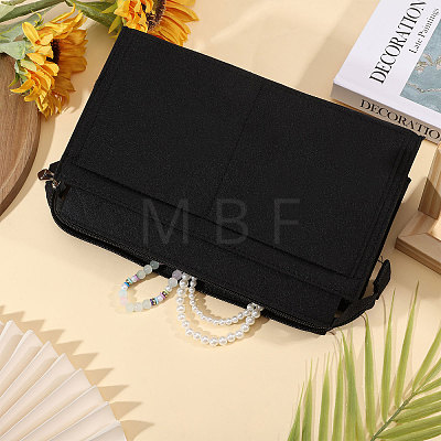 Rectangle Felt Purse Organizer Insert DIY-CO0001-11B-02-1