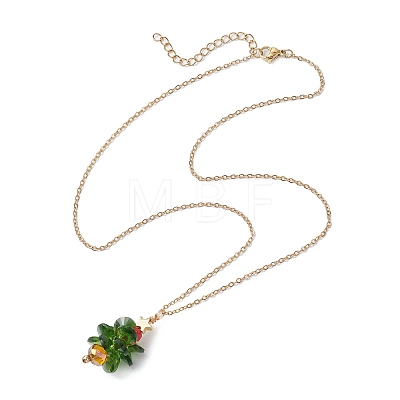 304 Stainless Steel Chain Necklaces NJEW-JN05044-1