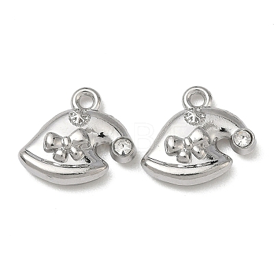 Christmas Alloy Crystal Rhinestone Pendants FIND-L026-01A-P-1