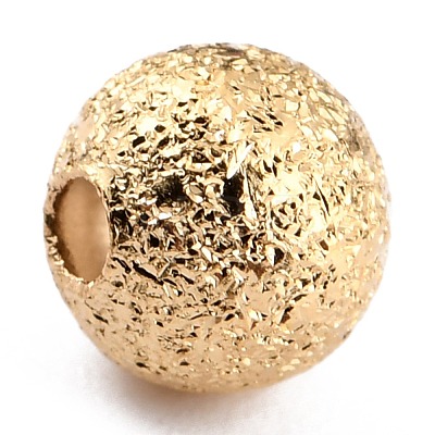 Long-Lasting Plated Brass Beads KK-O133-004B-G-1
