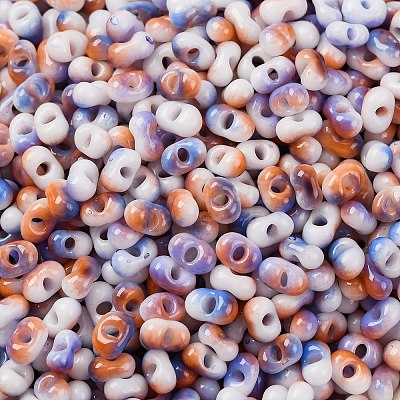 Baking Paint Glass Seed Beads SEED-C003-01C-1