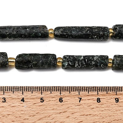 Natural Serpentine Beads Strands G-D353-A05-1-1
