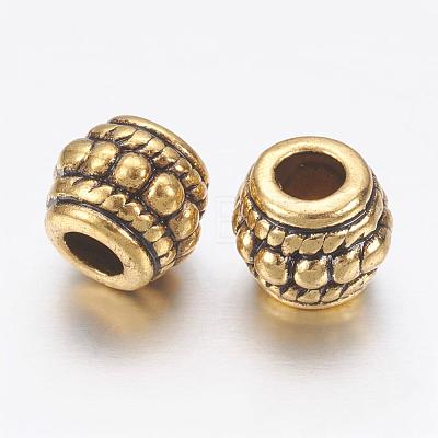 Tibetan Silver Beads GLF0009Y-NF-1