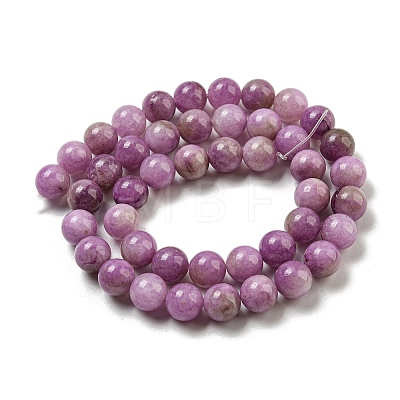 Natural Dyed Yellow Jade Beads Strands G-Q160-A01-01E-1