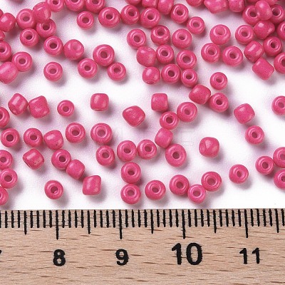 Baking Paint Glass Seed Beads SEED-US0003-3mm-K5-1